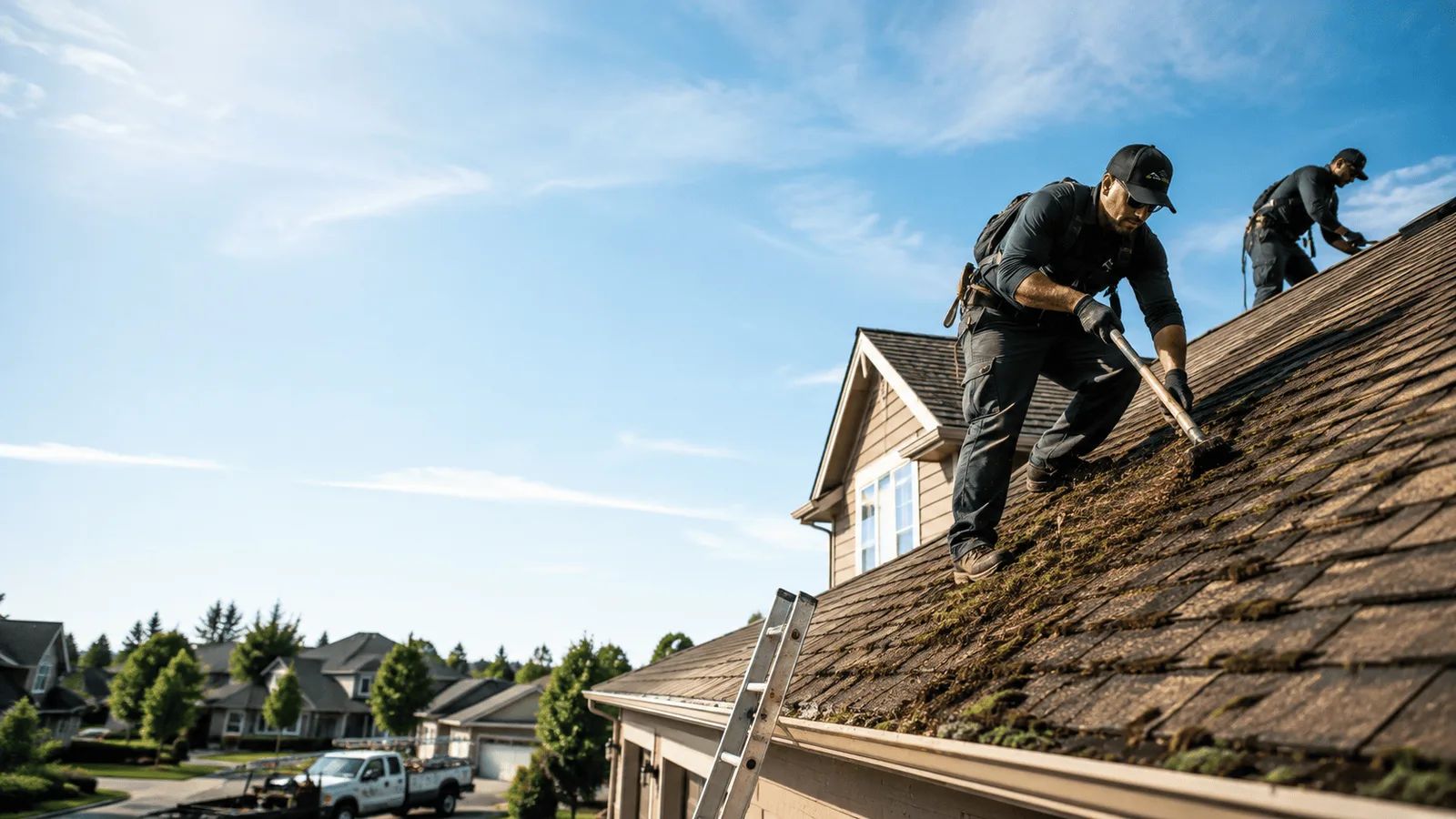 Roof Moss Removal in Oregon, OH near me